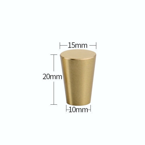 Brass Furniture Handles Copper Cabinet Knobs - KiwisLove