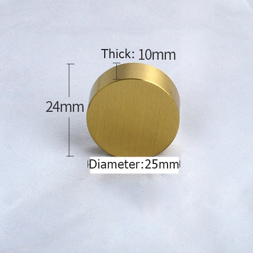 Brass Furniture Handles Copper Cabinet Knobs - KiwisLove