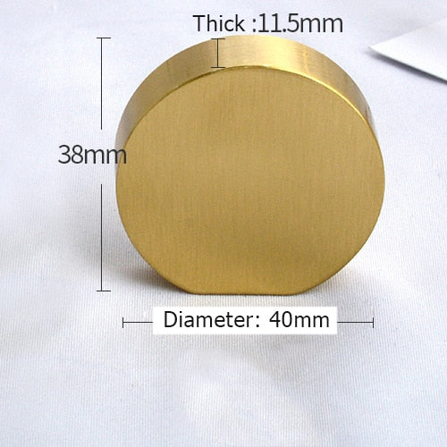Brass Furniture Handles Copper Cabinet Knobs - KiwisLove