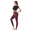 Women Yoga Pants High Waist Elastic Tummy Fitness Sport Leggings - KiwisLove