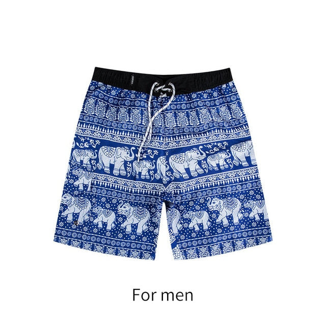 beach Short board pants swim trunk pants Quick-dry surfing shorts Gym Swimwear - KiwisLove