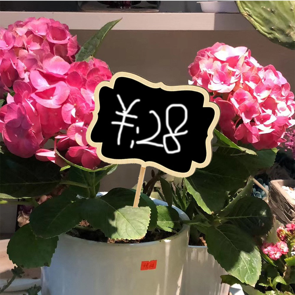 10pcs Garden Markers Easy Write Wooden Labels - KiwisLove
