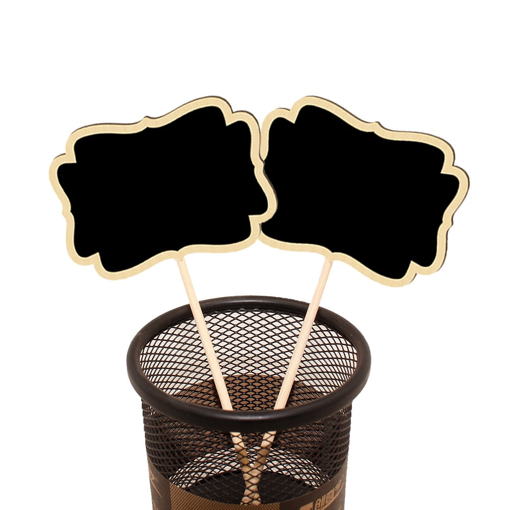 10pcs Garden Markers Easy Write Wooden Labels - KiwisLove