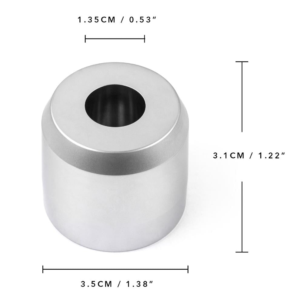 QSHAVE Razor Solo Stand Brushed Aluminum Alloy Adjustable Safety Razor Stand - KiwisLove
