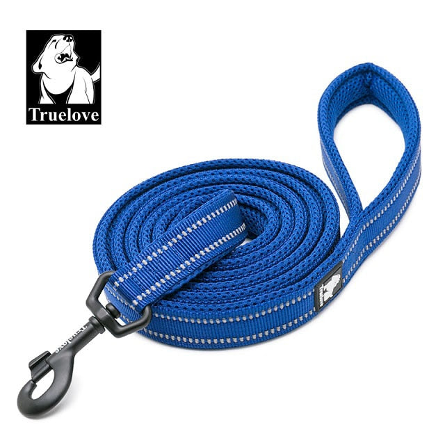 Truelove Soft Dog Pet Leash in Harness and Collar Reflective Nylon Mesh TLL2112 - KiwisLove