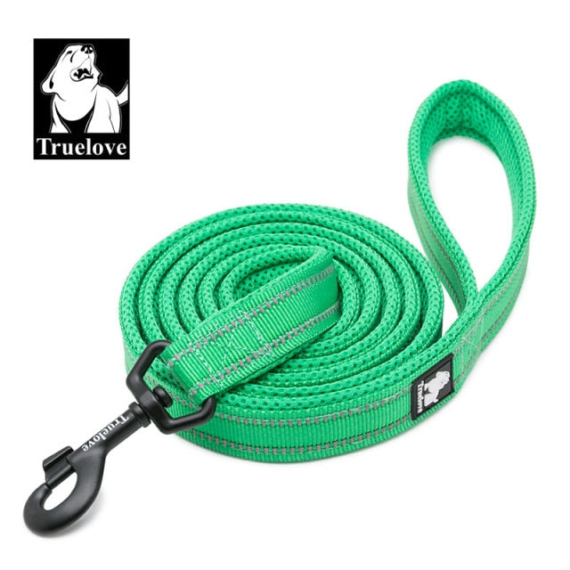 Truelove Soft Dog Pet Leash in Harness and Collar Reflective Nylon Mesh TLL2112 - KiwisLove