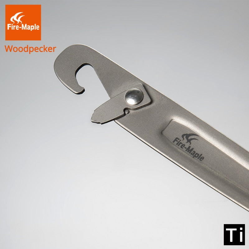 Fire Maple Titanium Spork With Multi Function Punch Ultralight - KiwisLove