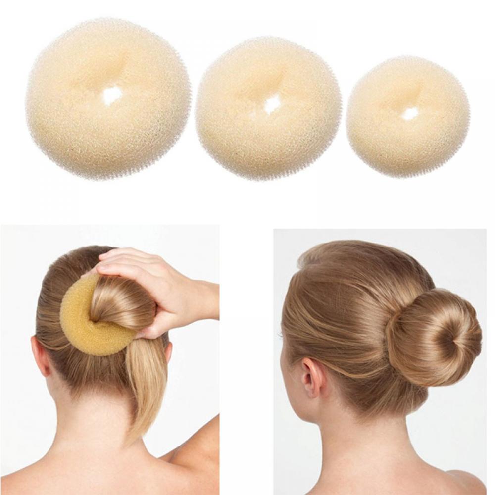 1 pcsHair Bun Maker Donut Magic Foam Sponge Easy Big Ring Hair - KiwisLove