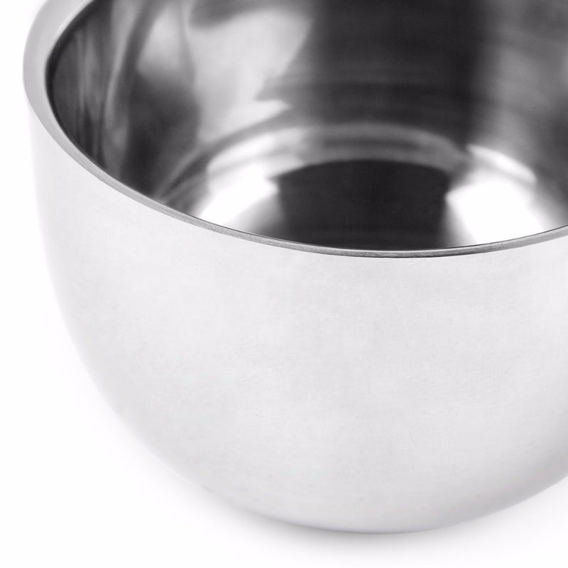 QSHAVE Stainless Steel Shaving Soap Bowl bowl only - KiwisLove