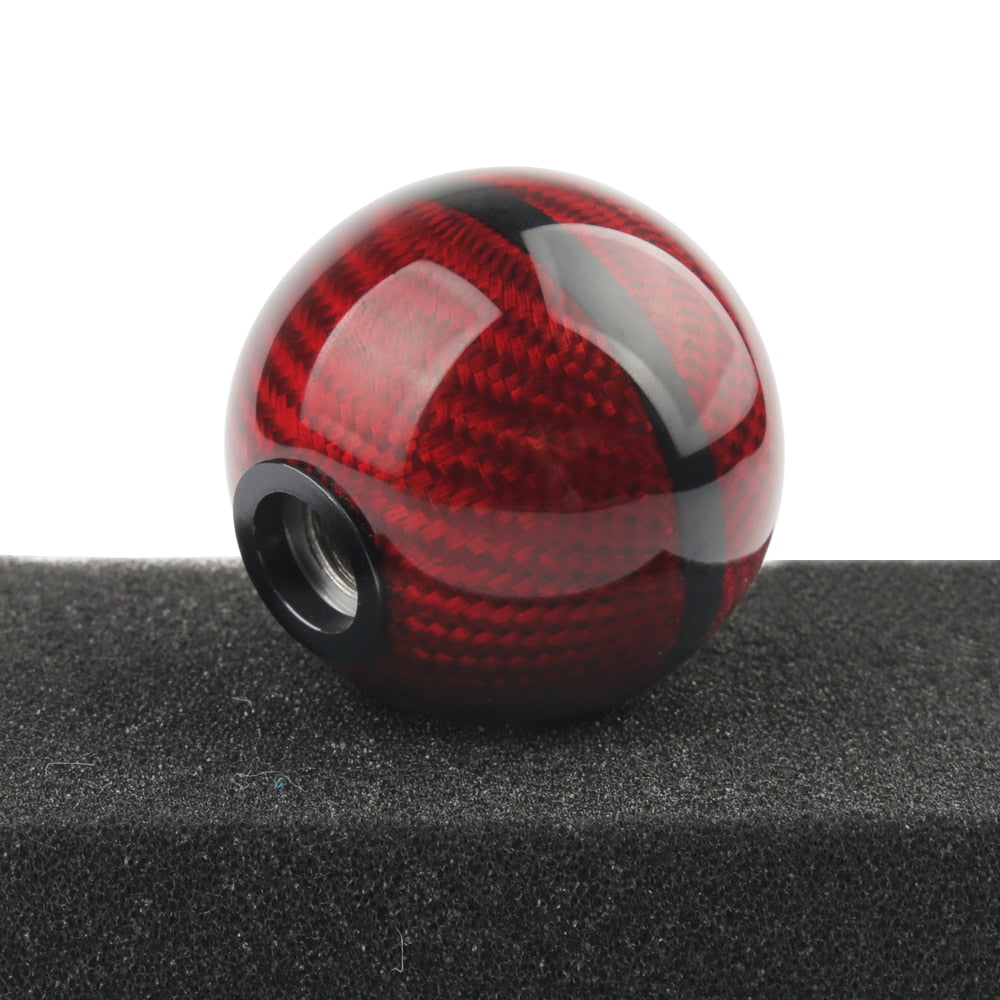 5/6 Speed Gear Shift Knob For Honda Acura/TOYOTA/NISSAN M12X1.5/M10X1.5/M10X1.25 Mugen Carbon Fiber - KiwisLove
