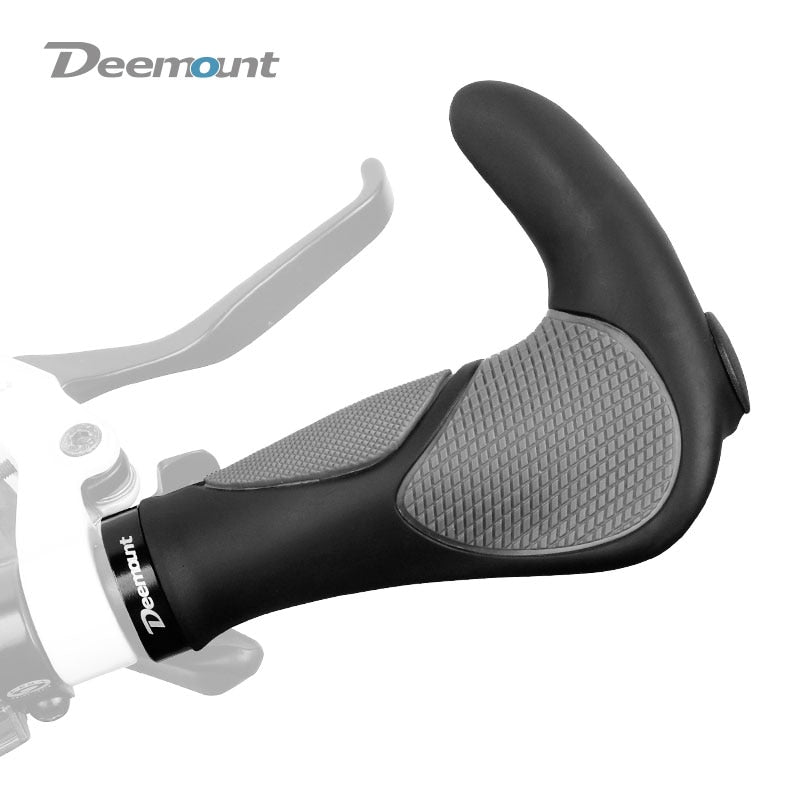 Deemount Comfy Bicycle Grips TPR Rubber Integrated MTB Cycling Hand Rest Mountain Bike Handlebar Casing Sheath Shock Absorption - KiwisLove