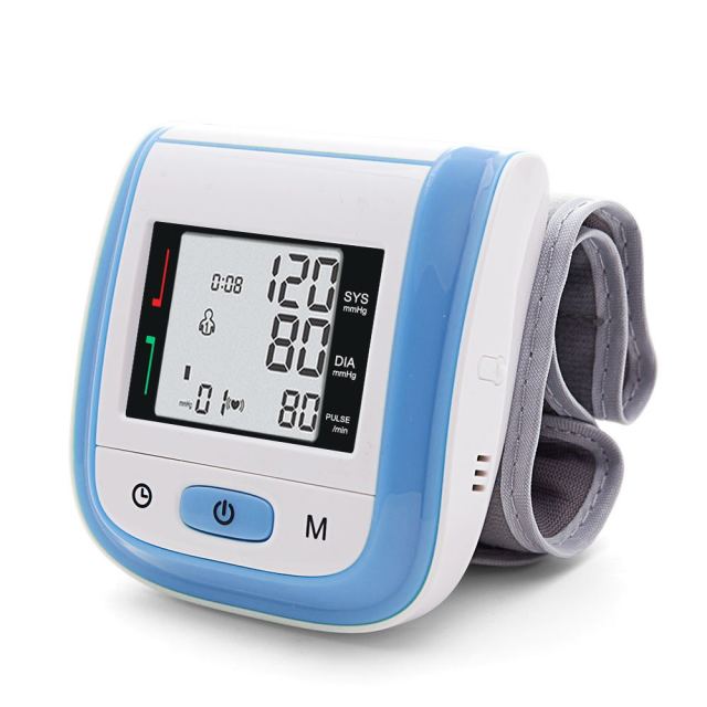 Yongrow Medical Wrist Blood Pressure Monitor Heart Rate Pulse Meter  Sphygmomanometer PR - KiwisLove