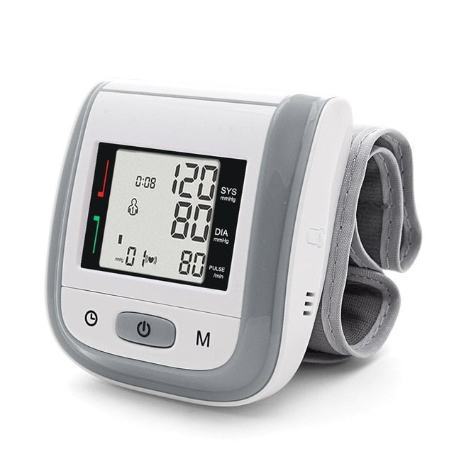 Yongrow Medical Wrist Blood Pressure Monitor Heart Rate Pulse Meter  Sphygmomanometer PR - KiwisLove
