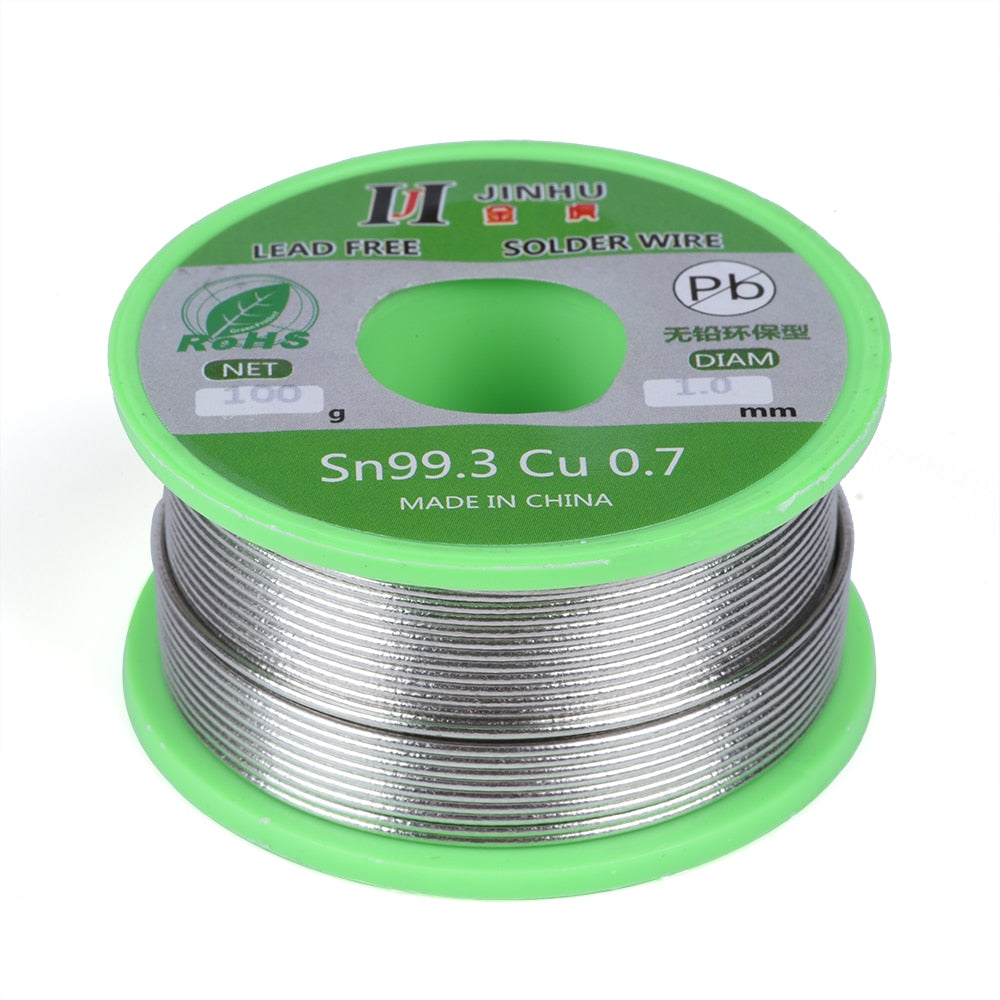 100g Solder Wire  Unleaded Lead Free Rosin Core - KiwisLove