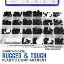 666pcs Screw Cup Point Grub Screw Hex Socket Set Screws Hexagon Headless Set - KiwisLove