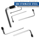 666pcs Screw Cup Point Grub Screw Hex Socket Set Screws Hexagon Headless Set - KiwisLove