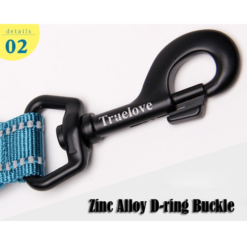 Truelove Soft Dog Pet Leash in Harness and Collar Reflective Nylon Mesh TLL2111 - KiwisLove