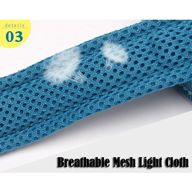 Truelove Soft Dog Pet Leash in Harness and Collar Reflective Nylon Mesh TLL2111 - KiwisLove