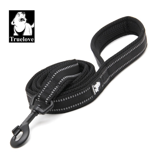 Truelove Soft Dog Pet Leash in Harness and Collar Reflective Nylon Mesh TLL2111 - KiwisLove