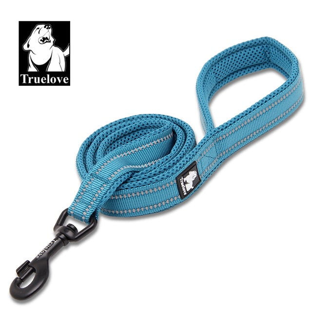 Truelove Soft Dog Pet Leash in Harness and Collar Reflective Nylon Mesh TLL2111 - KiwisLove
