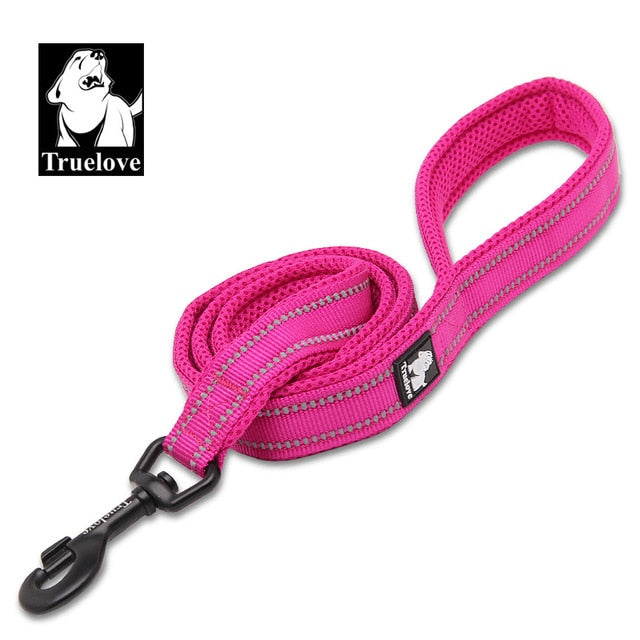 Truelove Soft Dog Pet Leash in Harness and Collar Reflective Nylon Mesh TLL2111 - KiwisLove