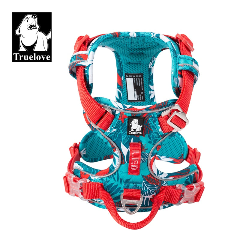 Truelove  Explosion-proof Dog Harness Camouflage Reflective Nylon Special Edition and Upgrade Version Easy to Adjust TLH5653 - KiwisLove