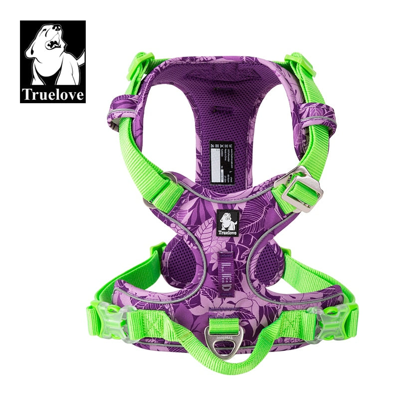 Truelove  Explosion-proof Dog Harness Camouflage Reflective Nylon Special Edition and Upgrade Version Easy to Adjust TLH5653 - KiwisLove