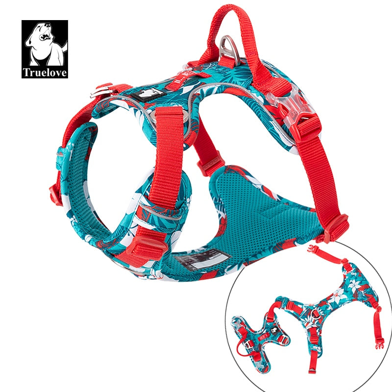 Truelove  Explosion-proof Dog Harness Camouflage Reflective Nylon Special Edition and Upgrade Version Easy to Adjust TLH5653 - KiwisLove