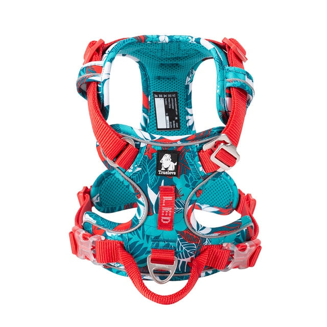 Truelove  Explosion-proof Dog Harness Camouflage Reflective Nylon Special Edition and Upgrade Version Easy to Adjust TLH5653 - KiwisLove