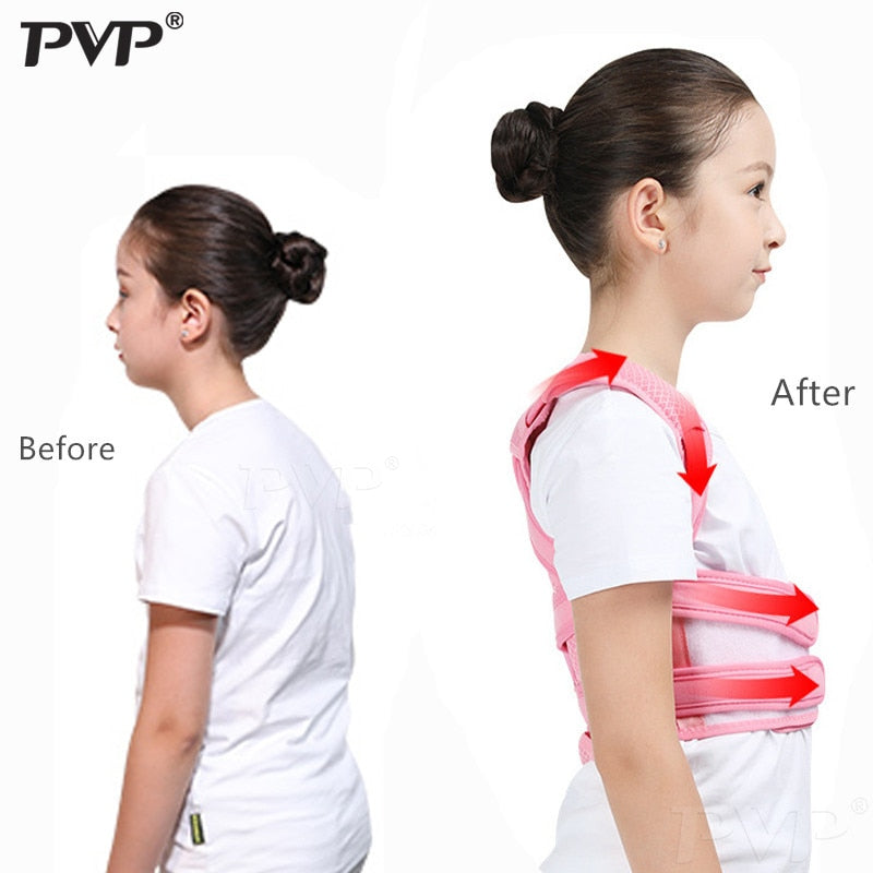 Adjustable Back Corset Posture Corrector Belt Shoulder Support Waist Brace Back Posture - KiwisLove