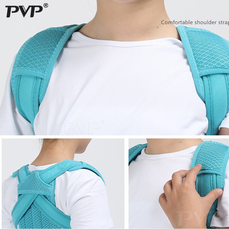 Adjustable Back Corset Posture Corrector Belt Shoulder Support Waist Brace Back Posture - KiwisLove