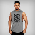 2021 New Mens Bodybuilding Hooded Tank Top Cotton - KiwisLove