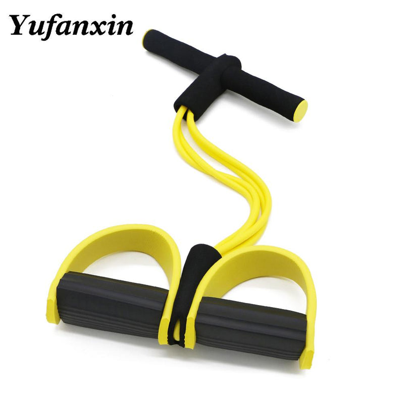 Fitness Gum Resistance Bands Latex Pedal Exerciser Sit-up Pull Rope Expander Elastic Bands Yoga equipment Pilates Workout - KiwisLove