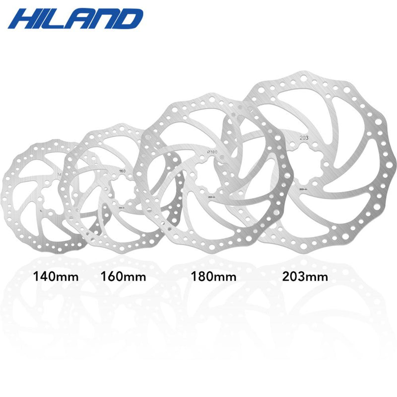 Hiland  Stainless Steel Rotor Disc Brake For MTB Mountain Road Cruiser Bike Bicycle parts - KiwisLove