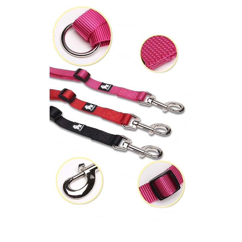 Truelove Nylon Double Dog Leash For Two Dogs Coupler No Tangle Pet Leash TLH2372 - KiwisLove