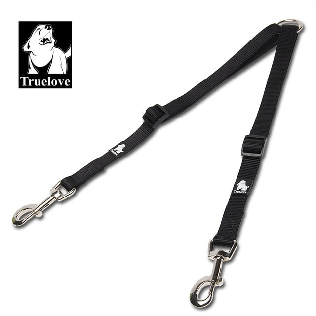 Truelove Nylon Double Dog Leash For Two Dogs Coupler No Tangle Pet Leash TLH2372 - KiwisLove