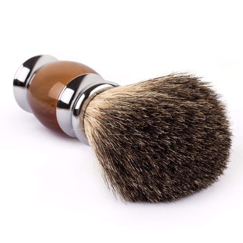 Qshave Pure Badger Shaving Brush for Double Edge Classic Safety Razor - KiwisLove