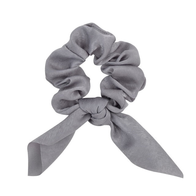 New Chiffon Bowknot Elastic Hair Bands - KiwisLove