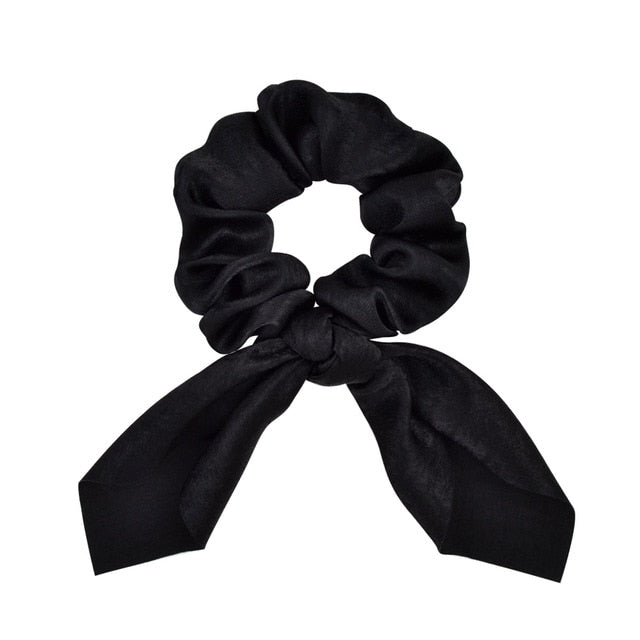New Chiffon Bowknot Elastic Hair Bands - KiwisLove
