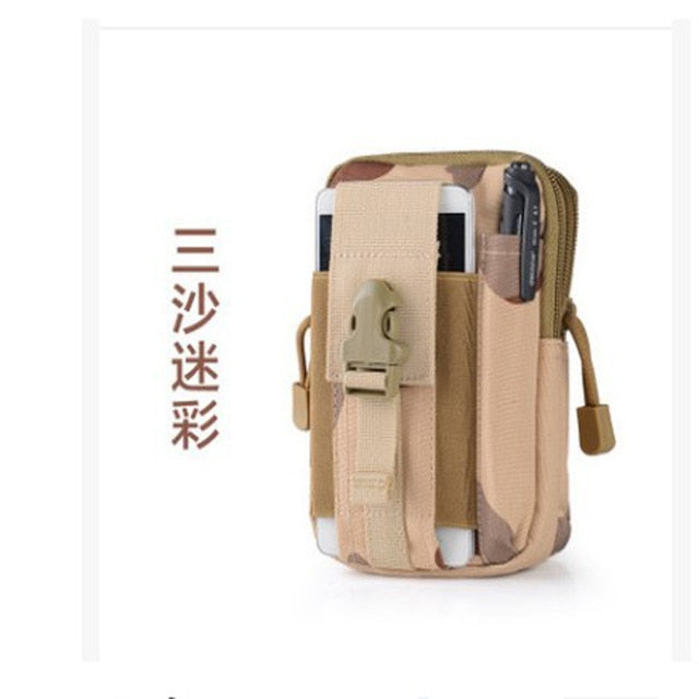 Tactical Waist Pack Belt Bag Camping Outdoor Military Molle Pouch Wallet Safety and Survival Tool Bag - KiwisLove