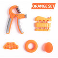 5pcs Gym Fitness Adjustable Hand Grip Set Finger Forearm Strength Muscle - KiwisLove