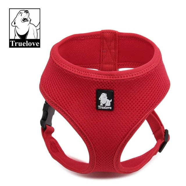 Truelove Puppy Cat Dog Harness Breathable Mesh Nylon Soft Walk Vest Collar - KiwisLove