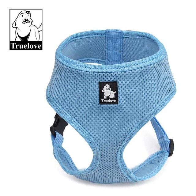 Truelove Puppy Cat Dog Harness Breathable Mesh Nylon Soft Walk Vest Collar - KiwisLove