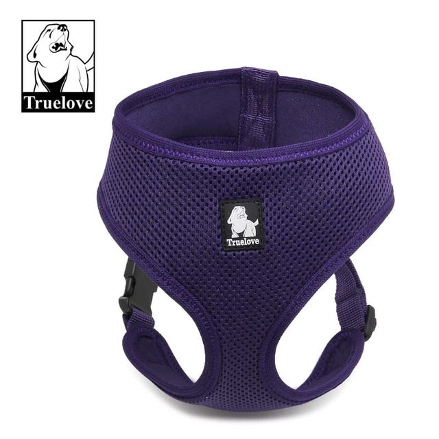 Truelove Puppy Cat Dog Harness Breathable Mesh Nylon Soft Walk Vest Collar - KiwisLove