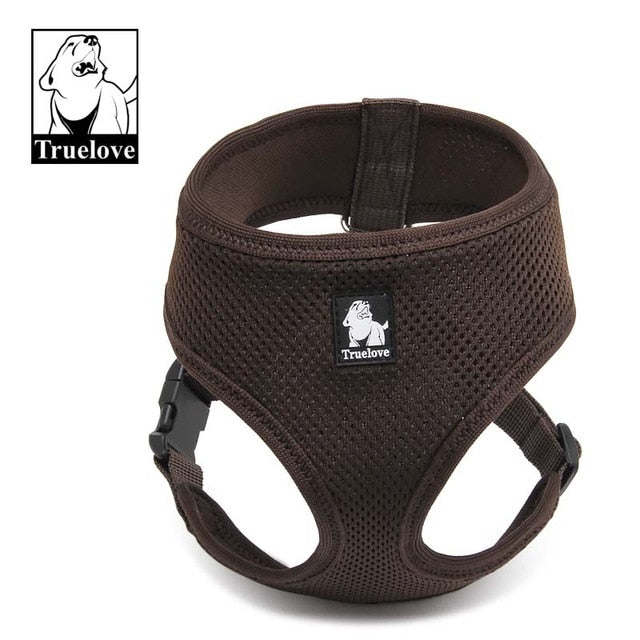 Truelove Puppy Cat Dog Harness Breathable Mesh Nylon Soft Walk Vest Collar - KiwisLove