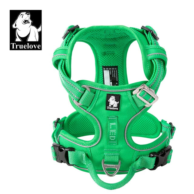 Truelove Reflective Nylon Dog Harness No Pull Adjustable - KiwisLove