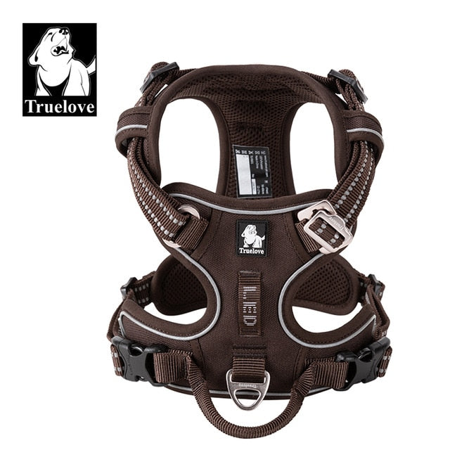 Truelove Reflective Nylon Dog Harness No Pull Adjustable - KiwisLove