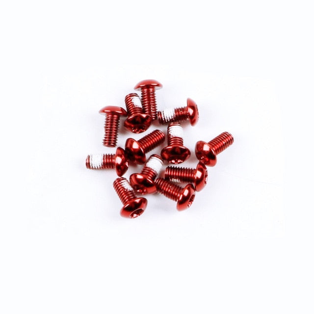 12PCS  Bicycle Disc Brake Rotor Torx Bolts  Fixing Screws T25 M5x10mm MTB Bike - KiwisLove
