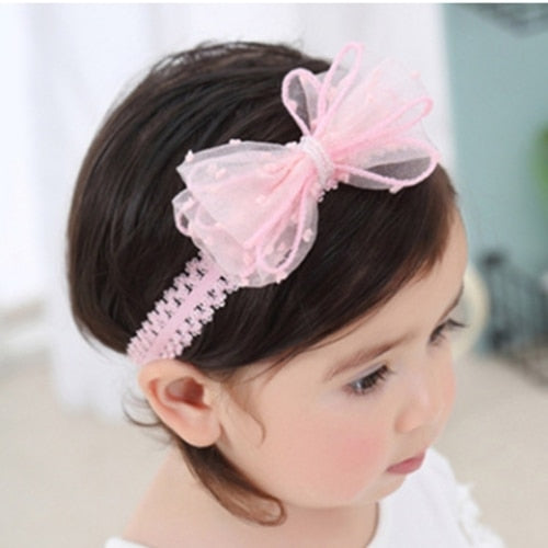 baby headband newborn flowers headbands baby girls - KiwisLove