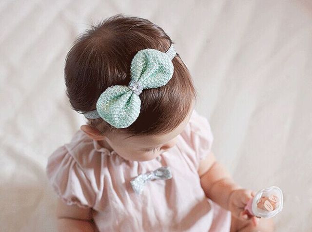 baby headband newborn flowers headbands baby girls - KiwisLove